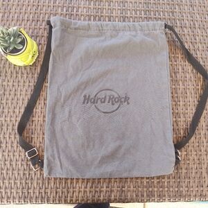 💥 3/$20 Hard Rock Cafe Gray Backpack Bag!